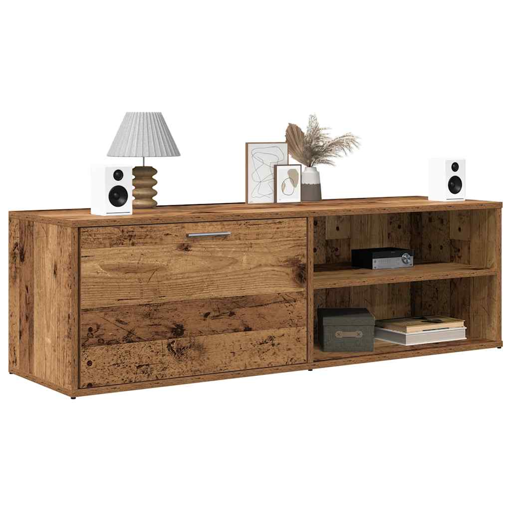 JUNG Vida TV-Schrank Altholz-Optik 120x34x37 cm Holzwerkstoff