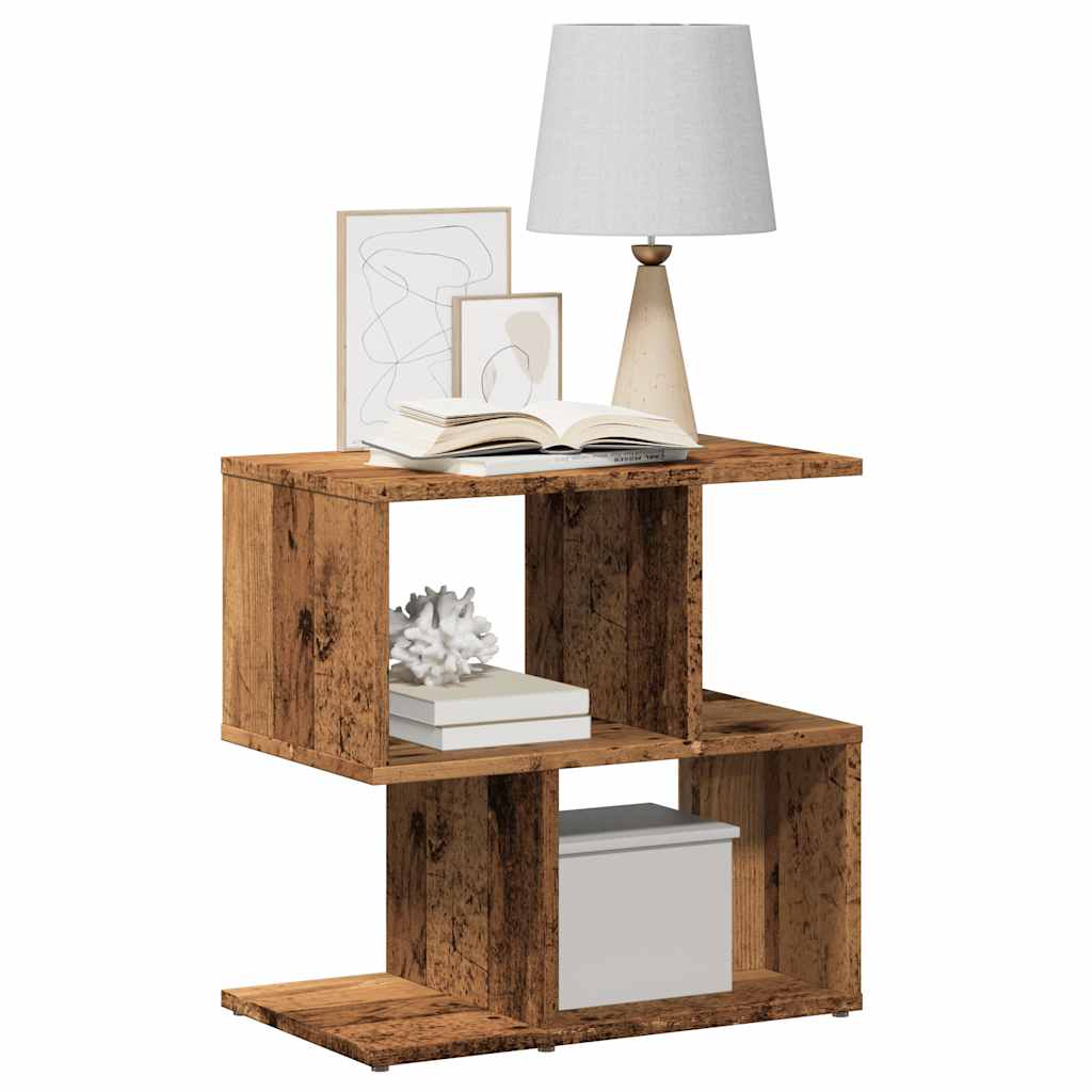 JUNG Vida Nachttisch Altholz-Optik 50x30x51,5 cm Holzwerkstoff