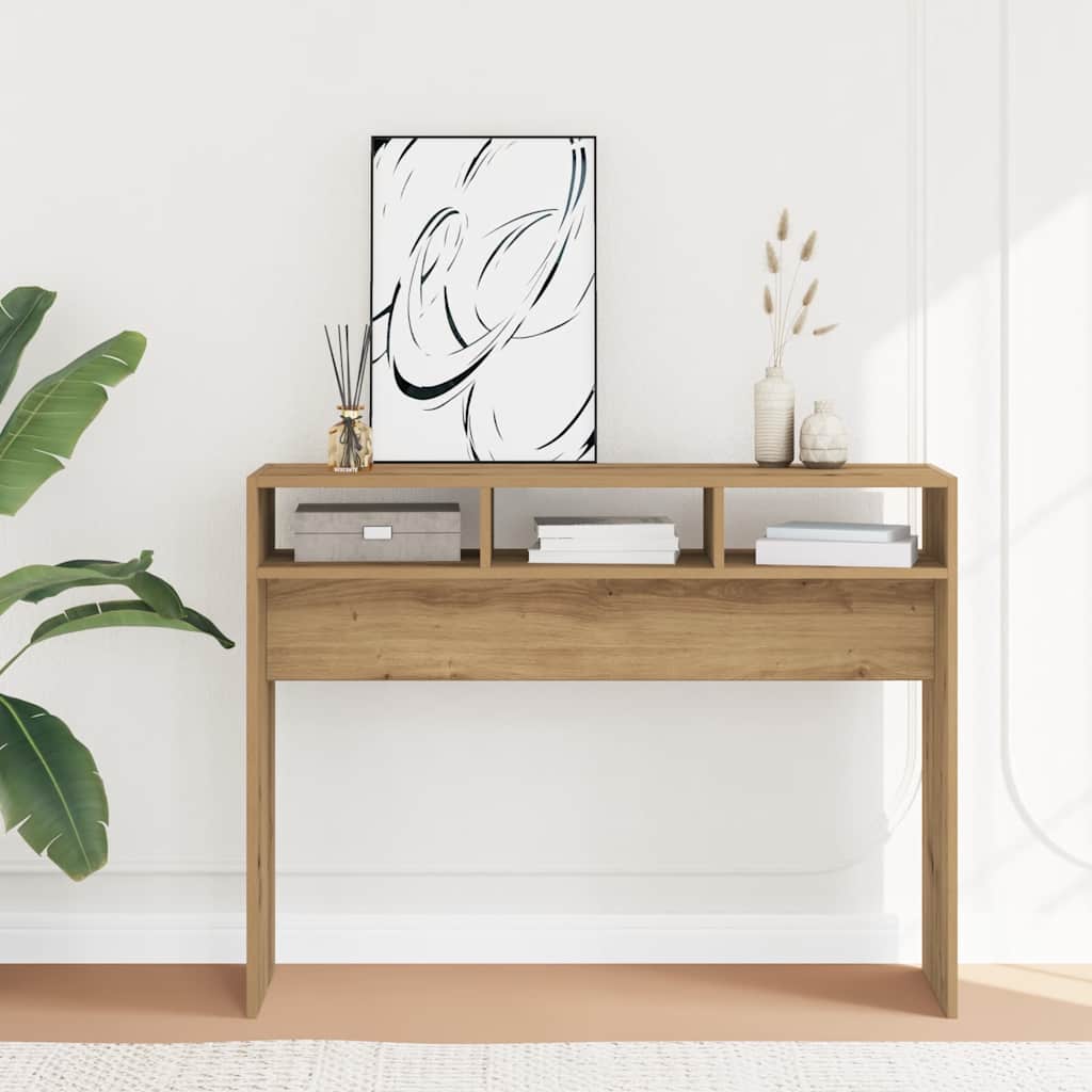 JUNG Vida Konsolentisch Artisan-Eiche 105x30x80 cm Holzwerkstoff