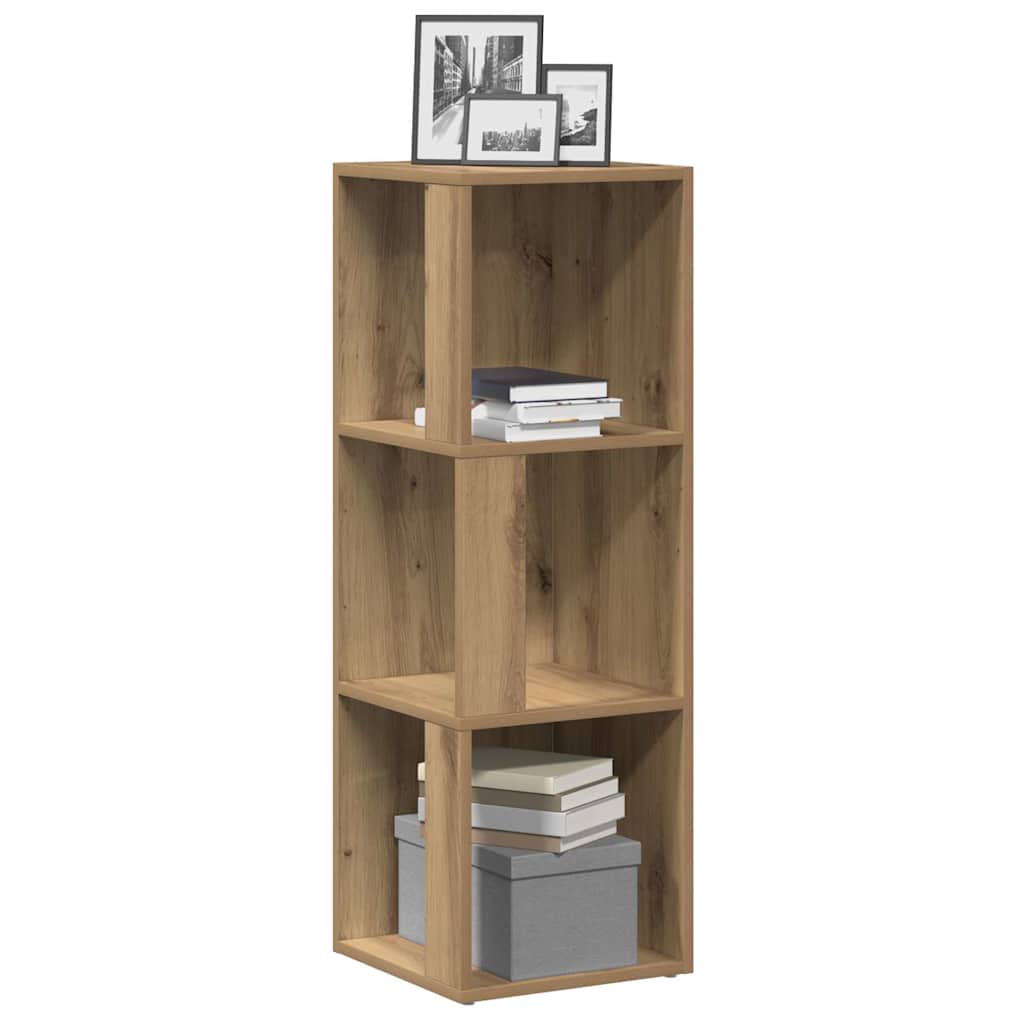 JUNG Vida Eckregal Artisan-Eiche 33x33x100 cm Holzwerkstoff