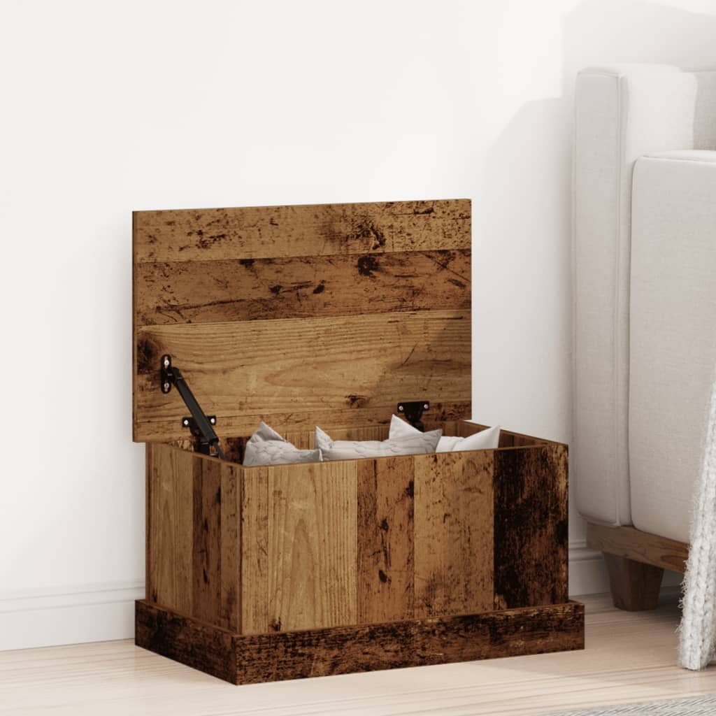 JUNG Vida Truhe Altholz-Optik 30x50x28 cm Holzwerkstoff