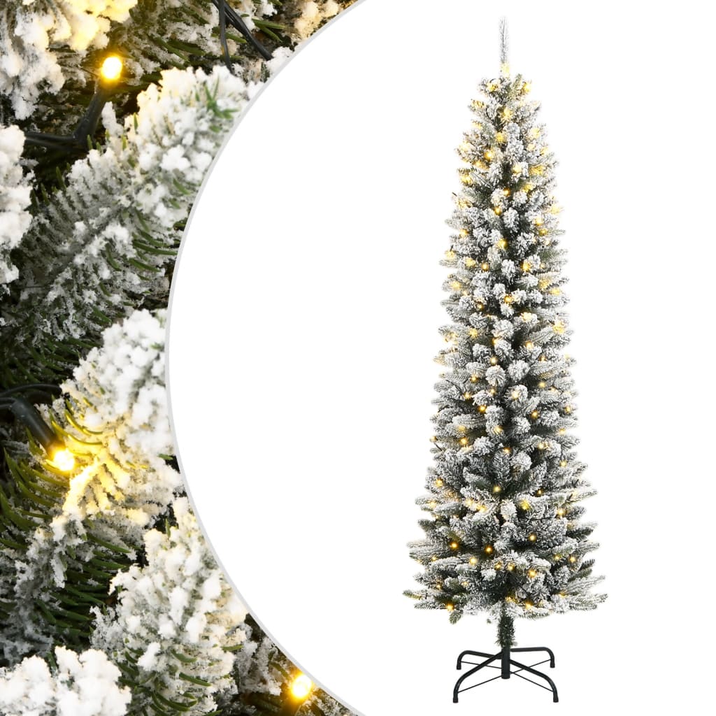 JUNG Vida Künstlicher Weihnachtsbaum mit Schnee 150 LEDs 150 cm