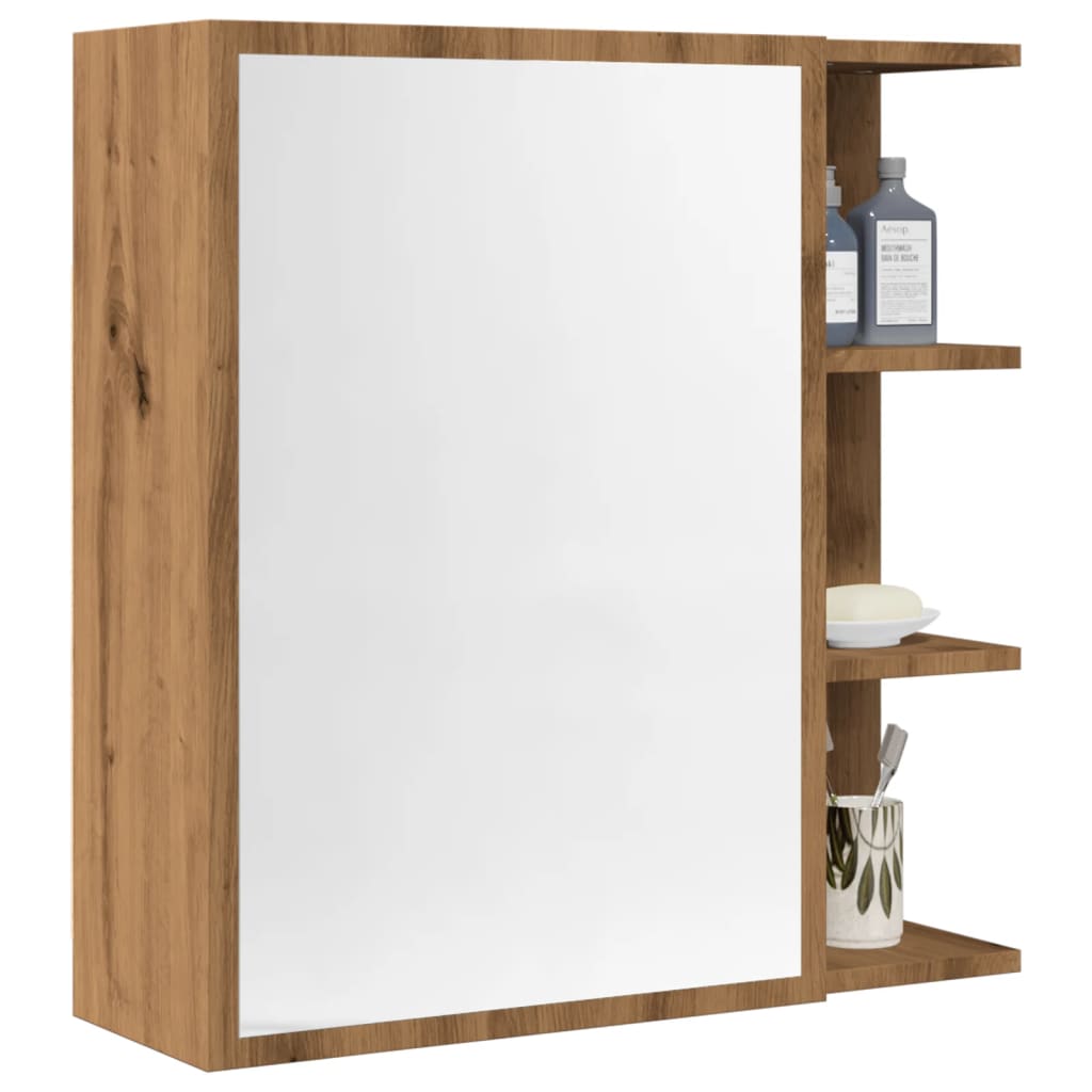 JUNG Vida Spiegelschrank Artisan-Eiche 62,5x20,5x64 cm Holzwerkstoff