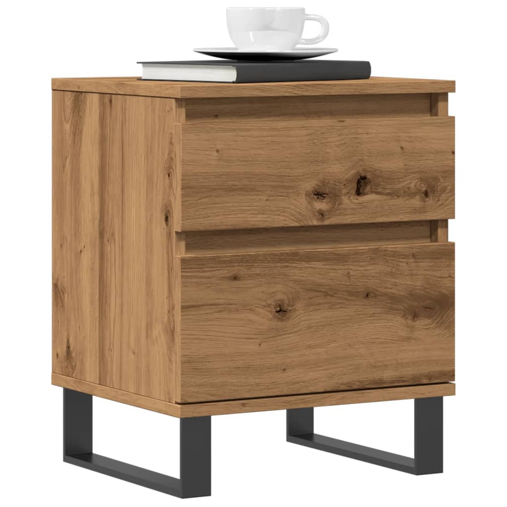 JUNG Vida Nachttisch Artisan-Eiche 40x35x50 cm Holzwerkstoff