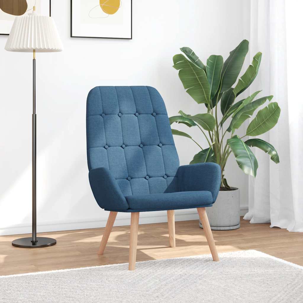 JUNG Vida Relaxsessel Blau Stoff