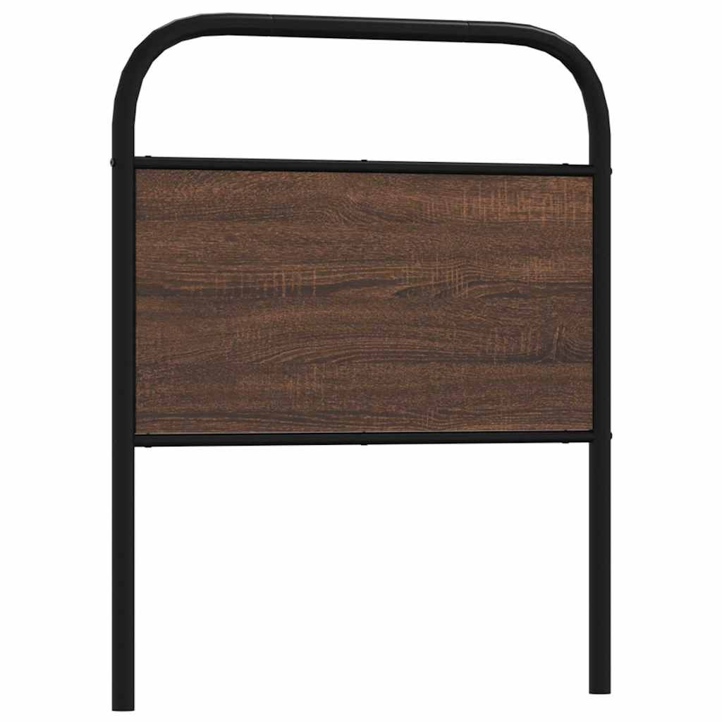 JUNG Vida Ersatz-Kopfteil Braun Eichen-Optik 80 cm Stahl und Holzwerkstoff