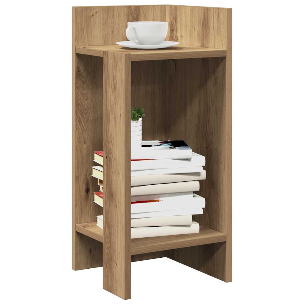 JUNG Vida Beistelltisch mit Ablage Artisan-Eiche 25,5x27x60 cm