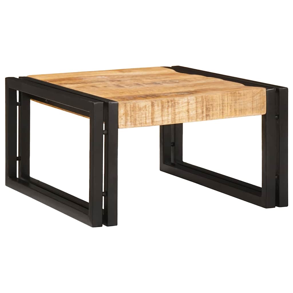JUNG Vida Badregal Braun 40 x 50 x 23 cm Massives rohes Mangoholz