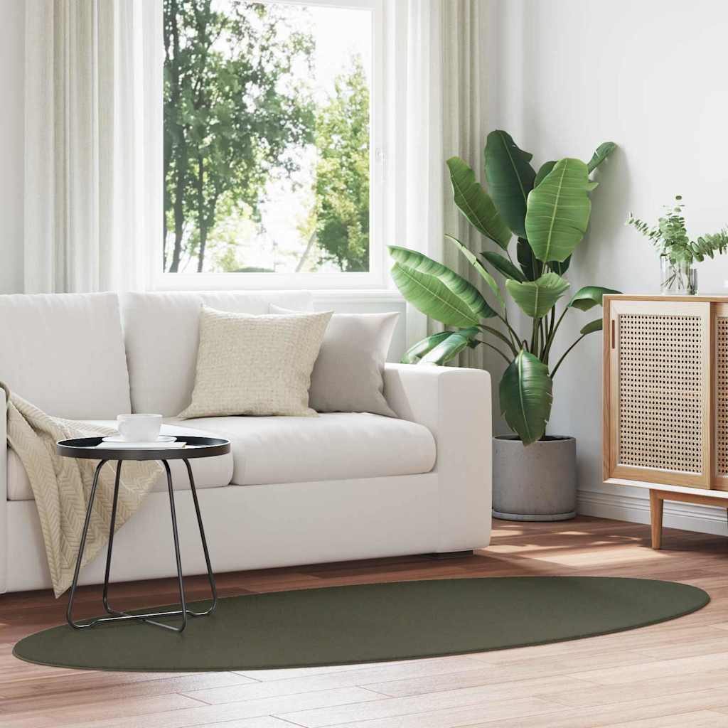 JUNG Vida Bereichsteppiche HUARTE Waldgrün 100 x 200 cm 100 %Polyester