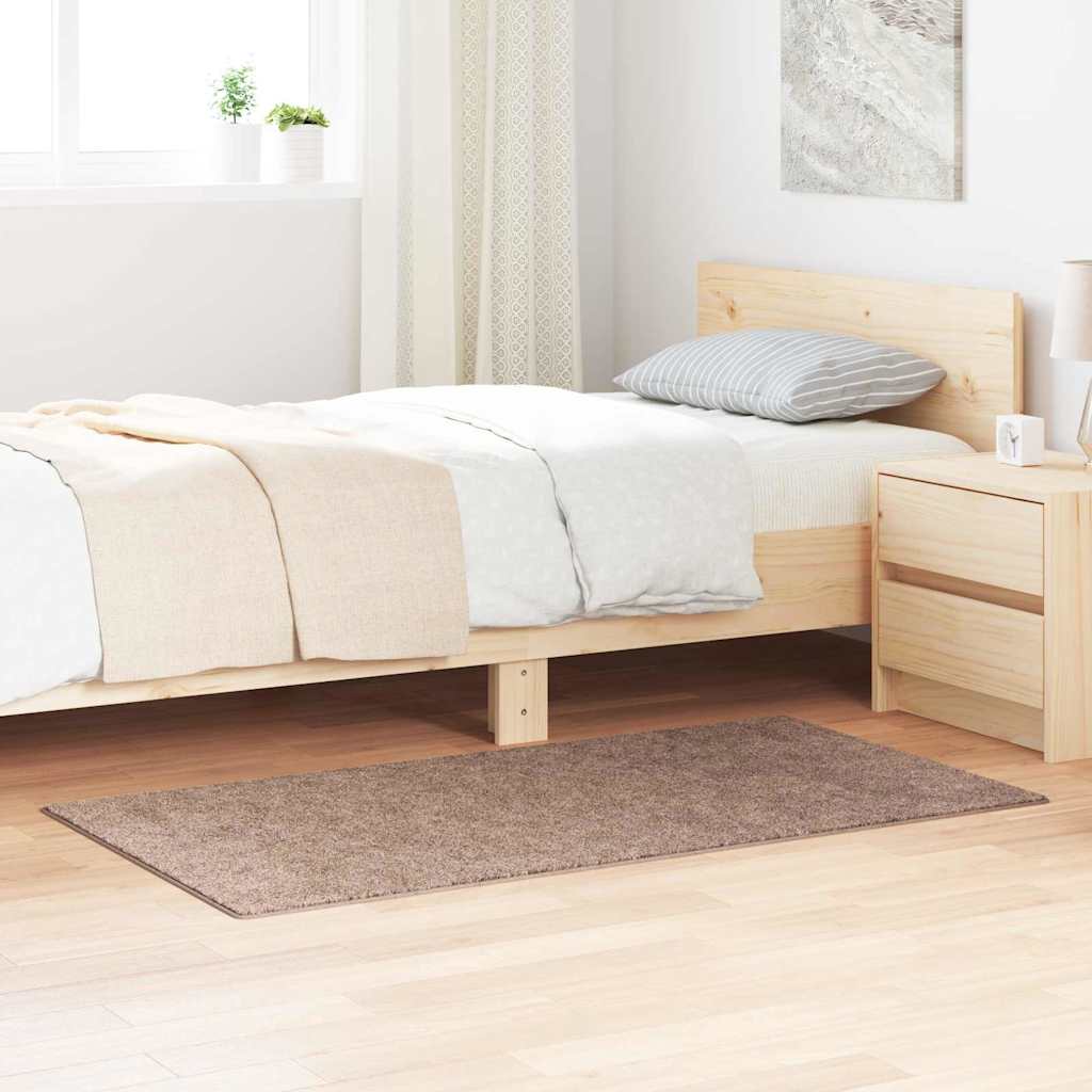JUNG Vida Anti-Rutsch Shaggy Teppich Braun 80 x 150 cm PP