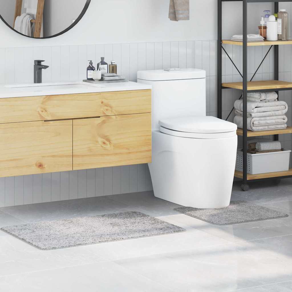 JUNG Vida Anti-Rutsch Badematten-Set 2 pcs Grau PP