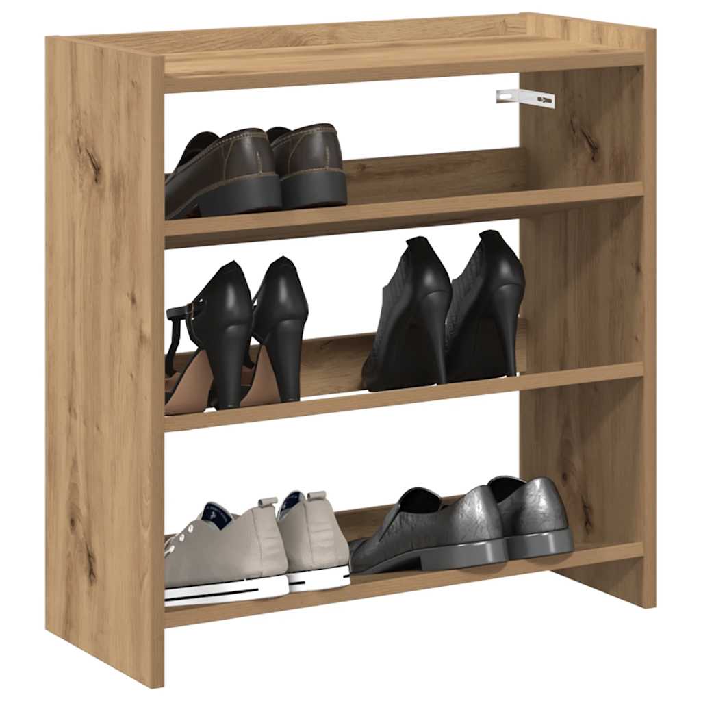 JUNG Vida Schuhregal Artisan-Eiche 60x25x62 cm Holzwerkstoff