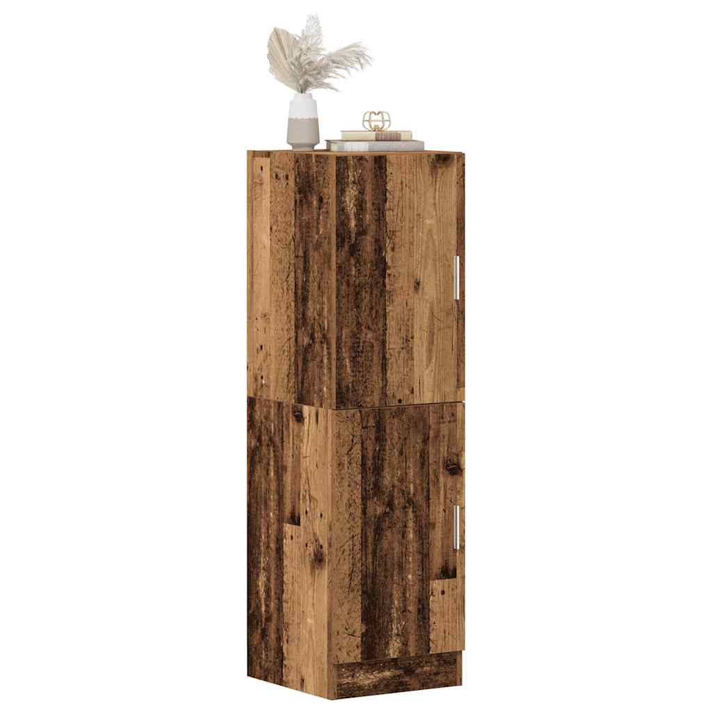 JUNG Vida Küchenschrank Altholz-Optik 38x41,5x131,5 cm Holzwerkstoff