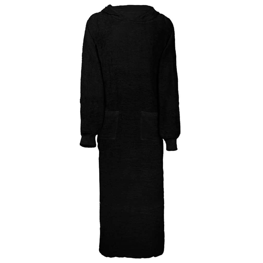 JUNG Vida Decken-Hoodie KINN Schwarz XXL Baumwolle