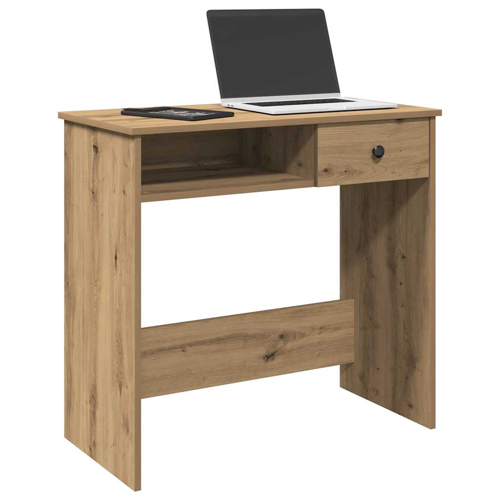 JUNG Vida Schreibtisch Artisan-Eiche 80x40x75 cm Holzwerkstoff