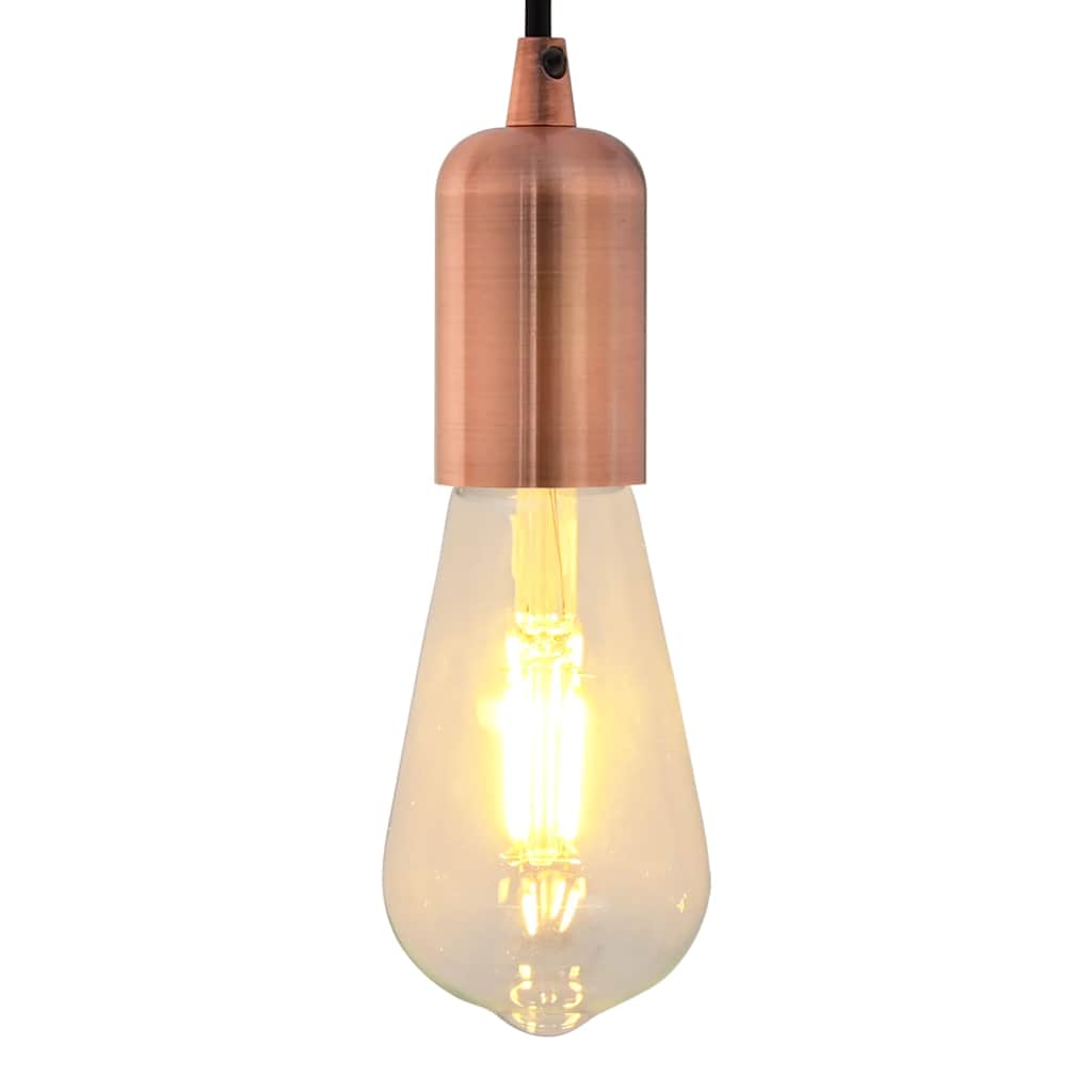 JUNG Vida Lampenfassungen 2 Stk. Rot-Bronze E27