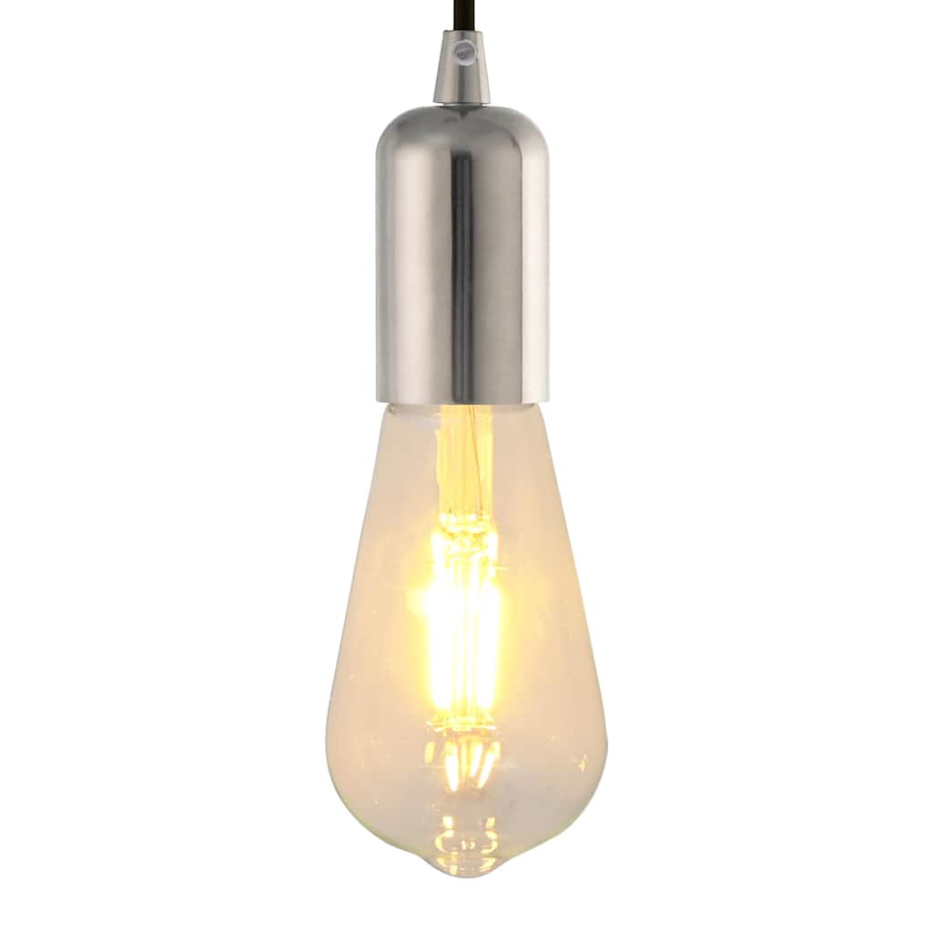 JUNG Vida Lampenfassungen 2 Stk. Satin-Nickel E27