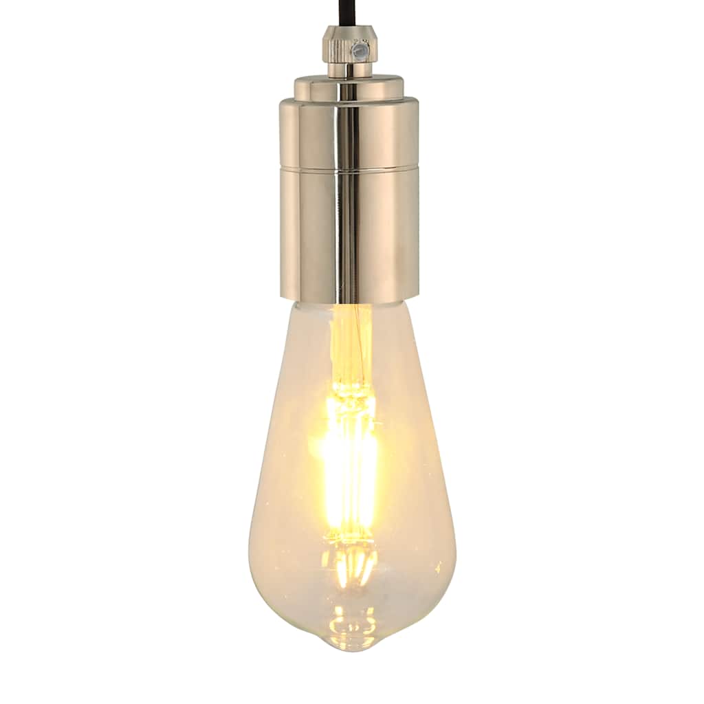 JUNG Vida Lampenfassungen 2 Stk. Satin-Nickel E27