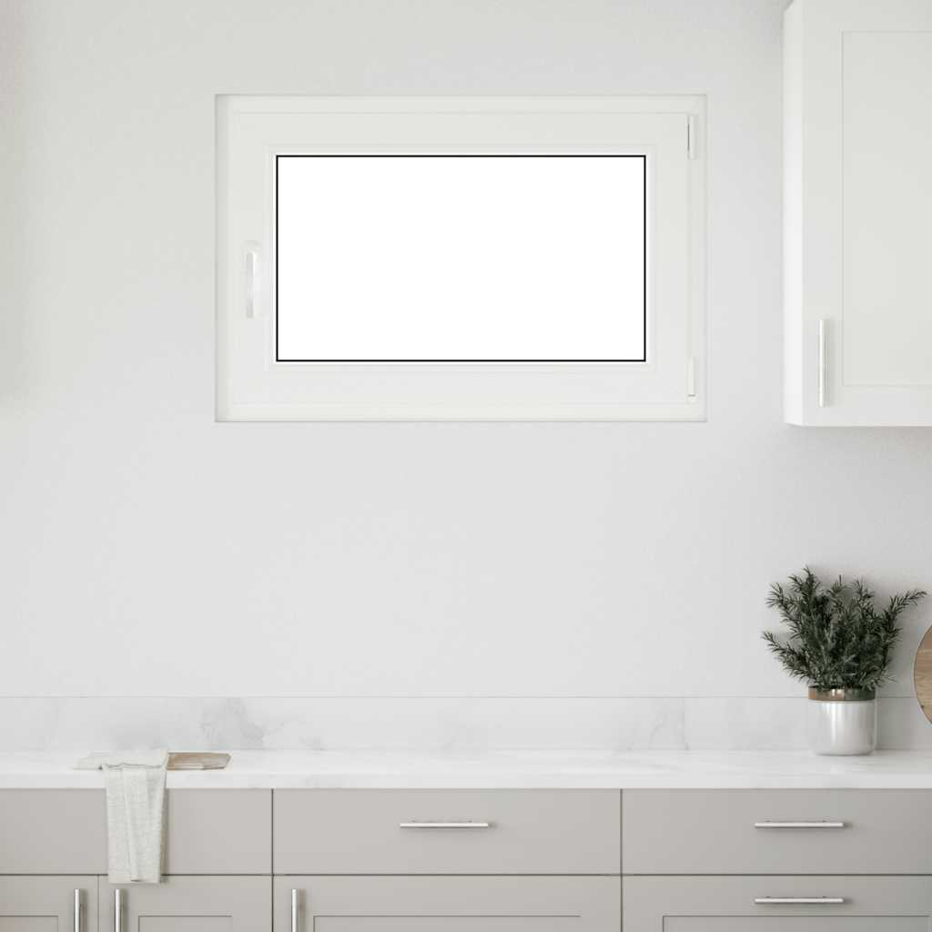 JUNG Vida Kellerfenster "RISOR" 90x50 cm Drehkipp DIN Rechts Weiß