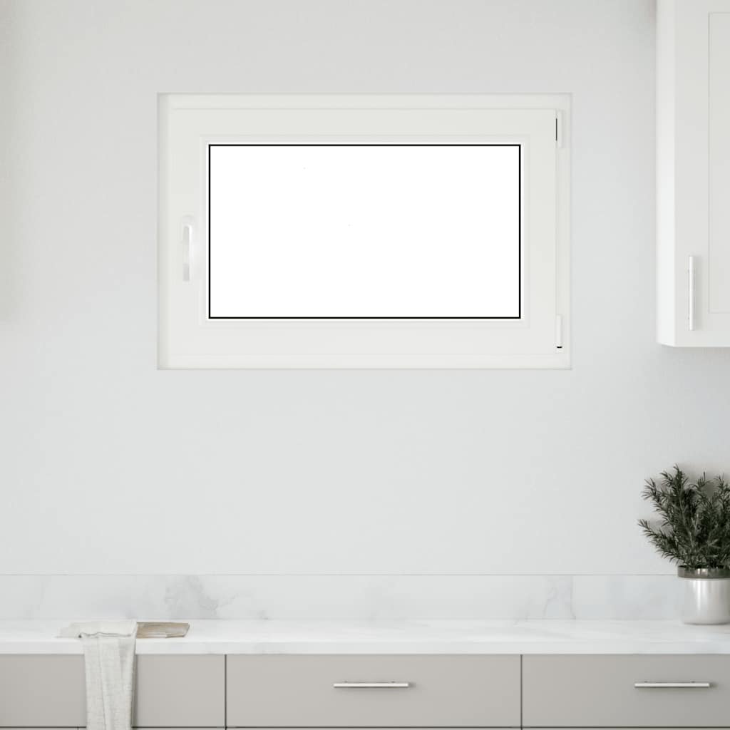 JUNG Vida Kellerfenster "RISOR" 90x70 cm Drehkipp DIN Rechts Weiß