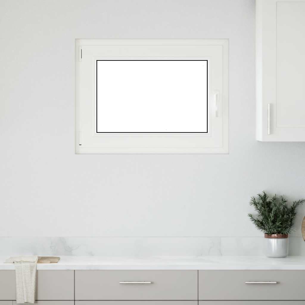 JUNG Vida Kellerfenster "RISOR" 80x50 cm Drehkipp DIN Links Anthrazit