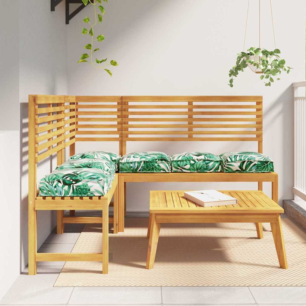 JUNG Vida Kissen Blatt 6 pcs Blattmuster 40 x 40 x 8 cm Oxford-Stoff