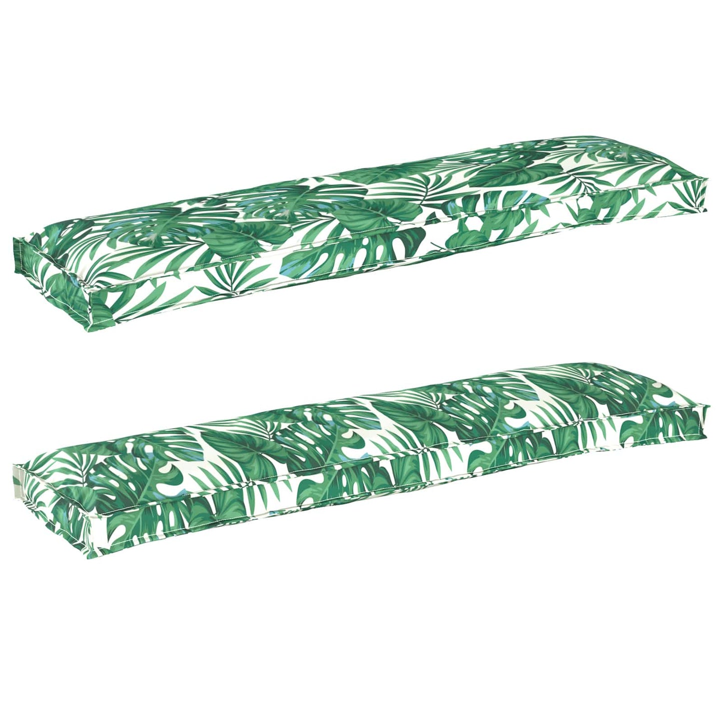 JUNG Vida Palettenkissenset Floral 2 pcs Blattmuster 150 x 40 x 8 cm