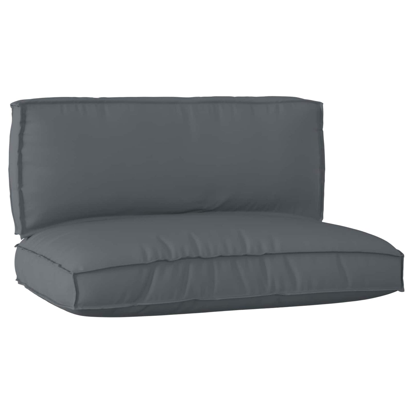 JUNG Vida Palettenkissenset 2 pcs Anthrazit Oxford-Stoff