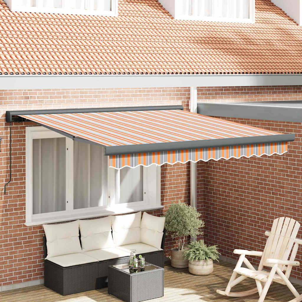 JUNG Vida Einziehbare Markise Mehrfarbig 300 x 250 cm Stoff und Metall