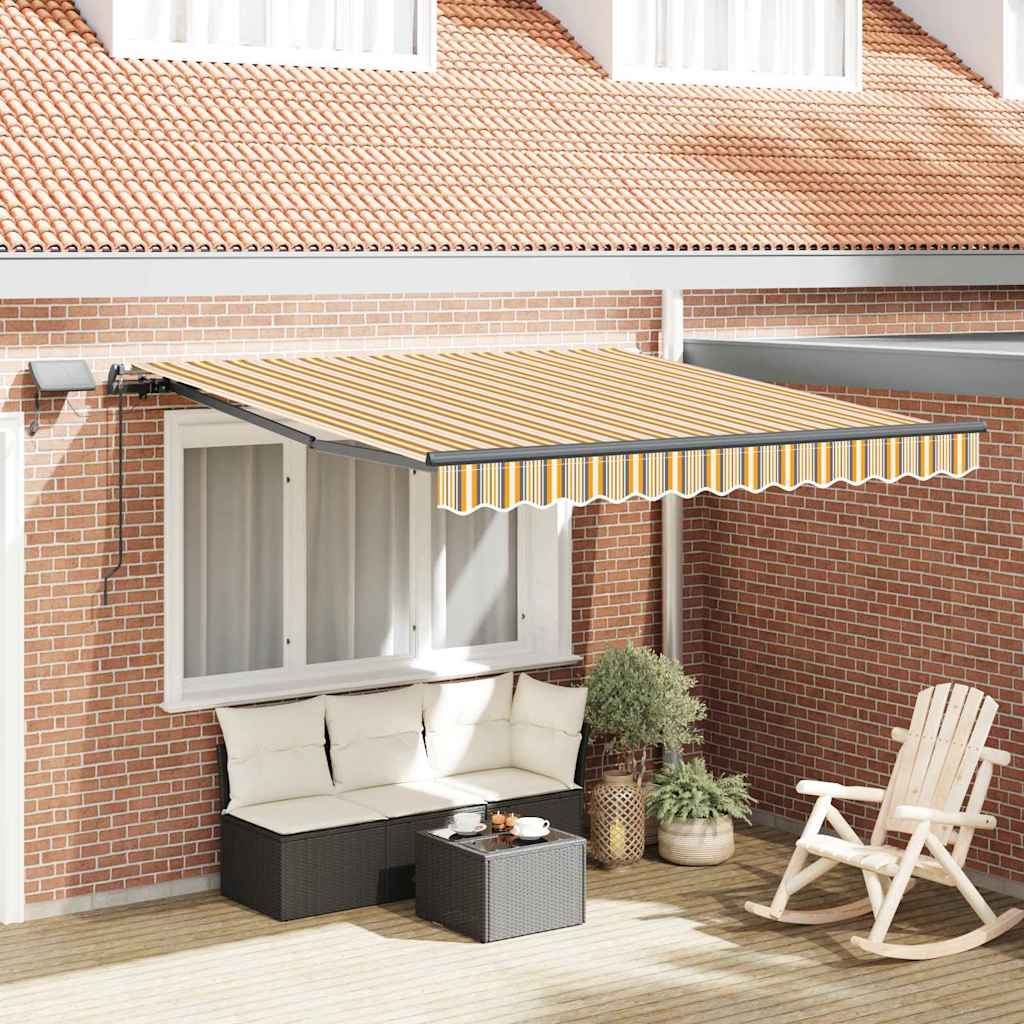 JUNG Vida Einziehbare Markise Mehrfarbig 350 x 250 cm Stoff
