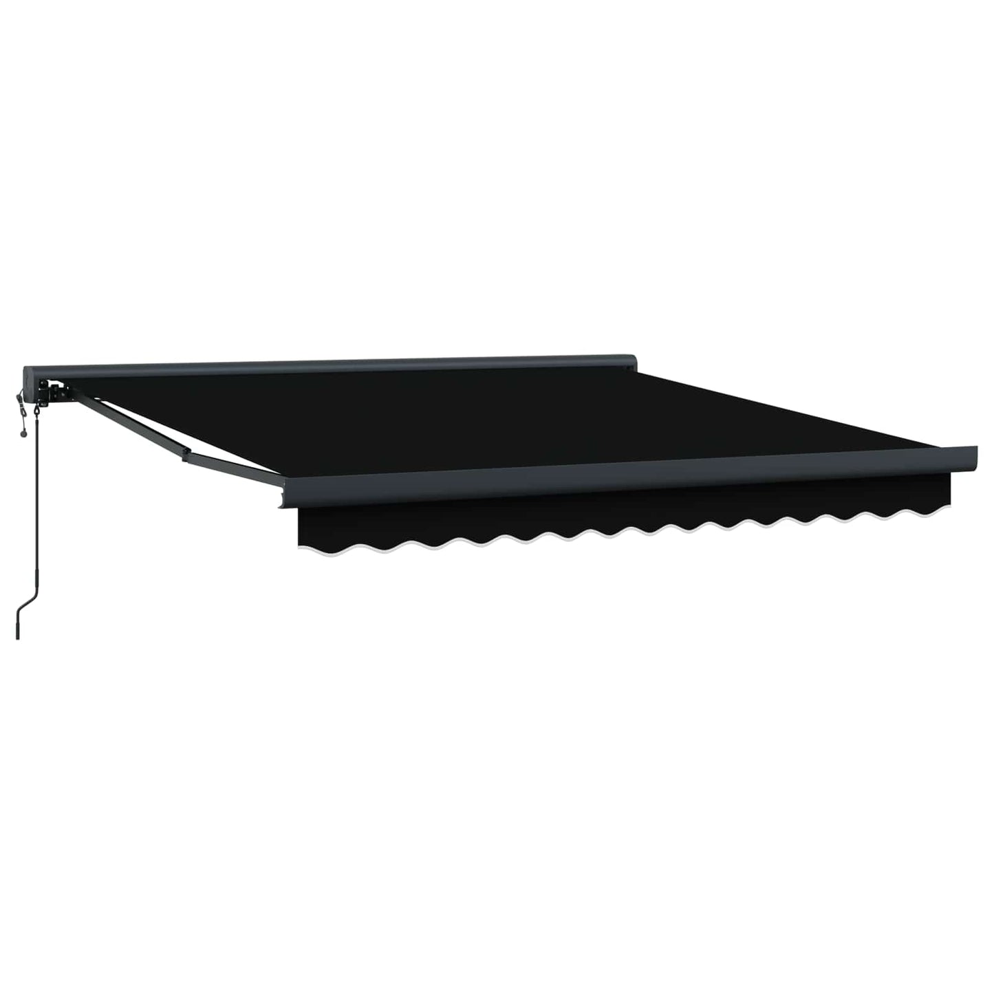 JUNG Vida Markise Schwarz 350 x 250 x 165 cm Polyester und Aluminium