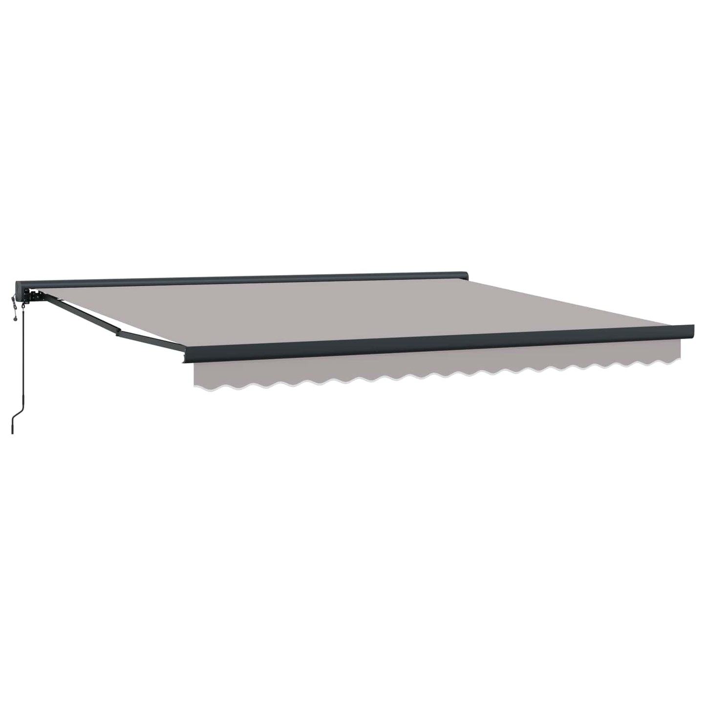 JUNG Vida Markise Hellgrau 400 x 300 x 165 cm Polyester und Aluminium