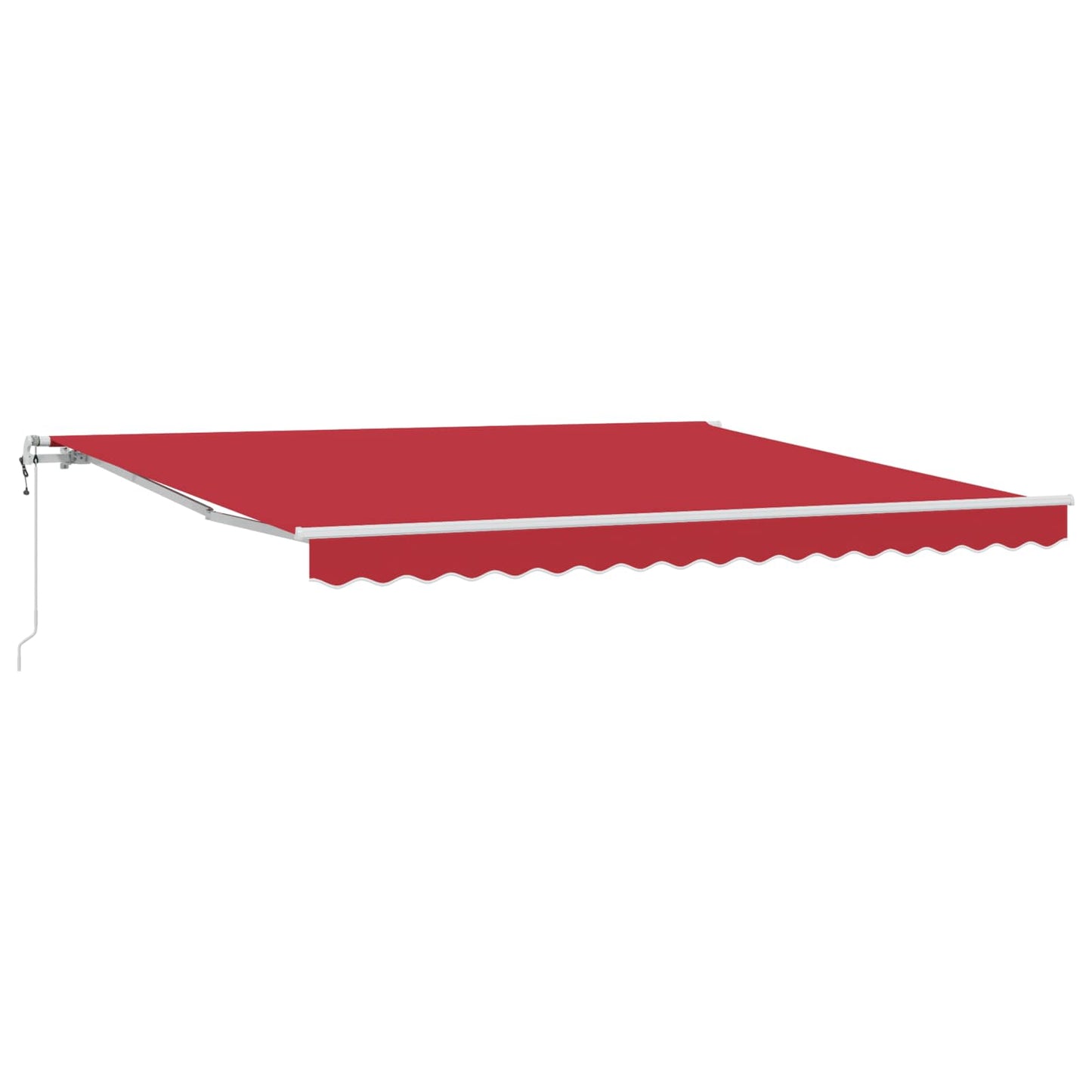 JUNG Vida Einziehbare Markise Rot 400 x 300 cm Stoff