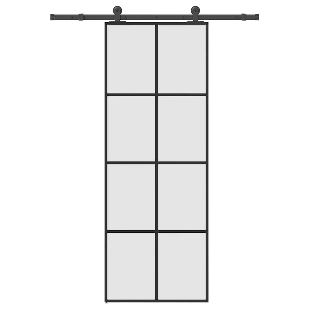 JUNG Vida Schiebetür mit Beschlag 76x205 cm ESG-Glas & Aluminium