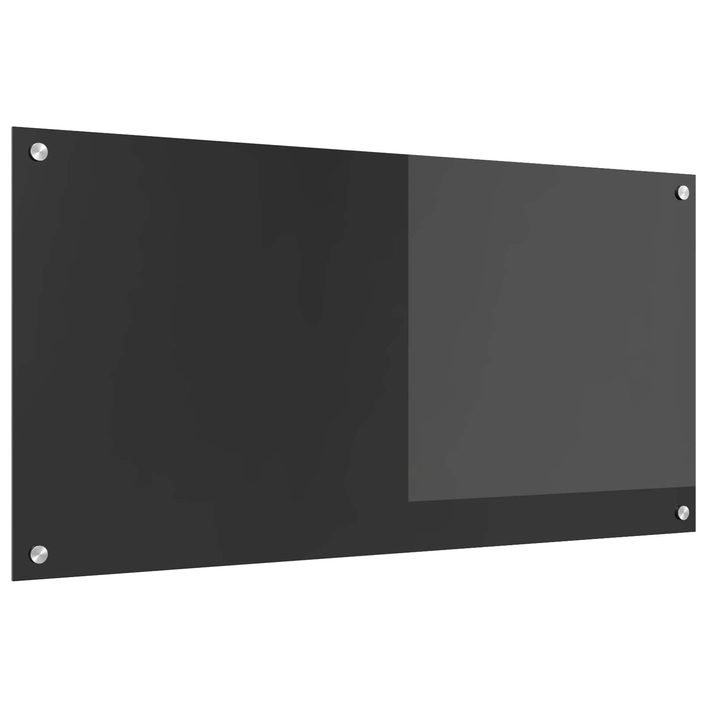 JUNG Vida Küchenrückwand Dunkelgrau 100 x 50 cm Gehärtetes Glas