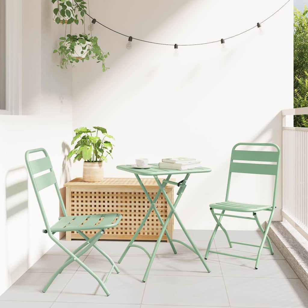 JUNG Vida Gartenklappstuhl 2 pcs Hellmint 42 x 52 x 82 cm