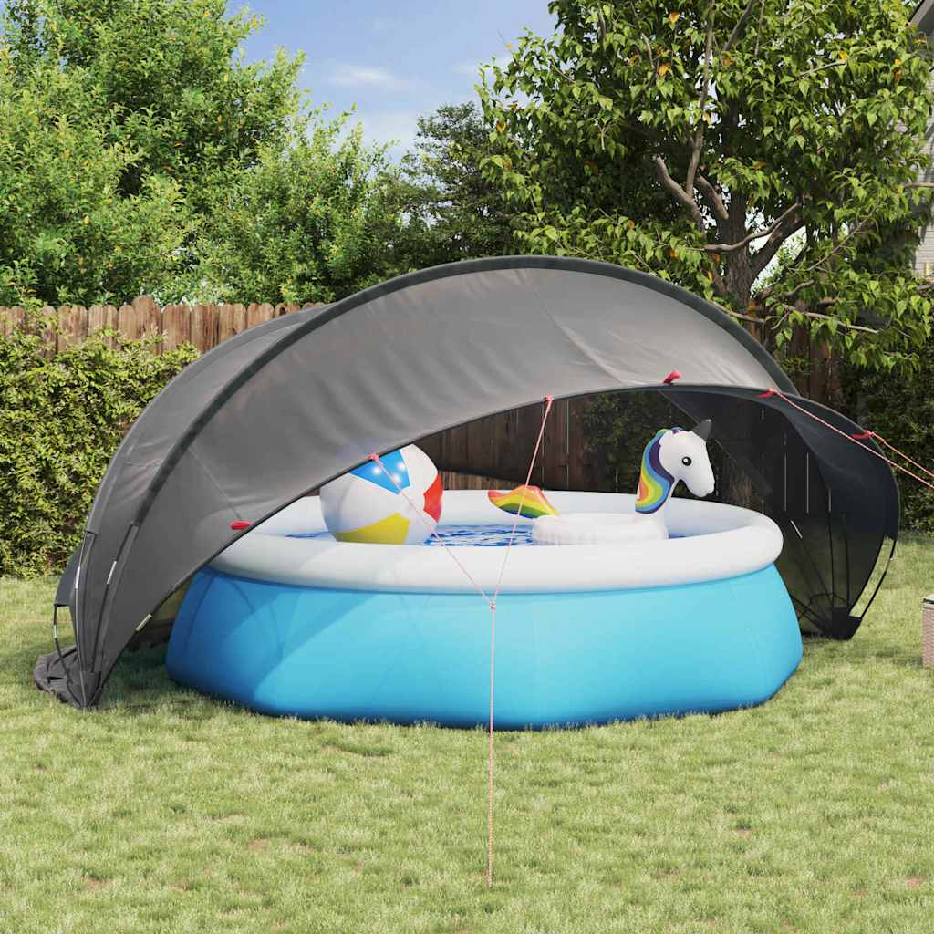 JUNG Vida Pool-Dome Schwarz 430 x 430 x 210 cm