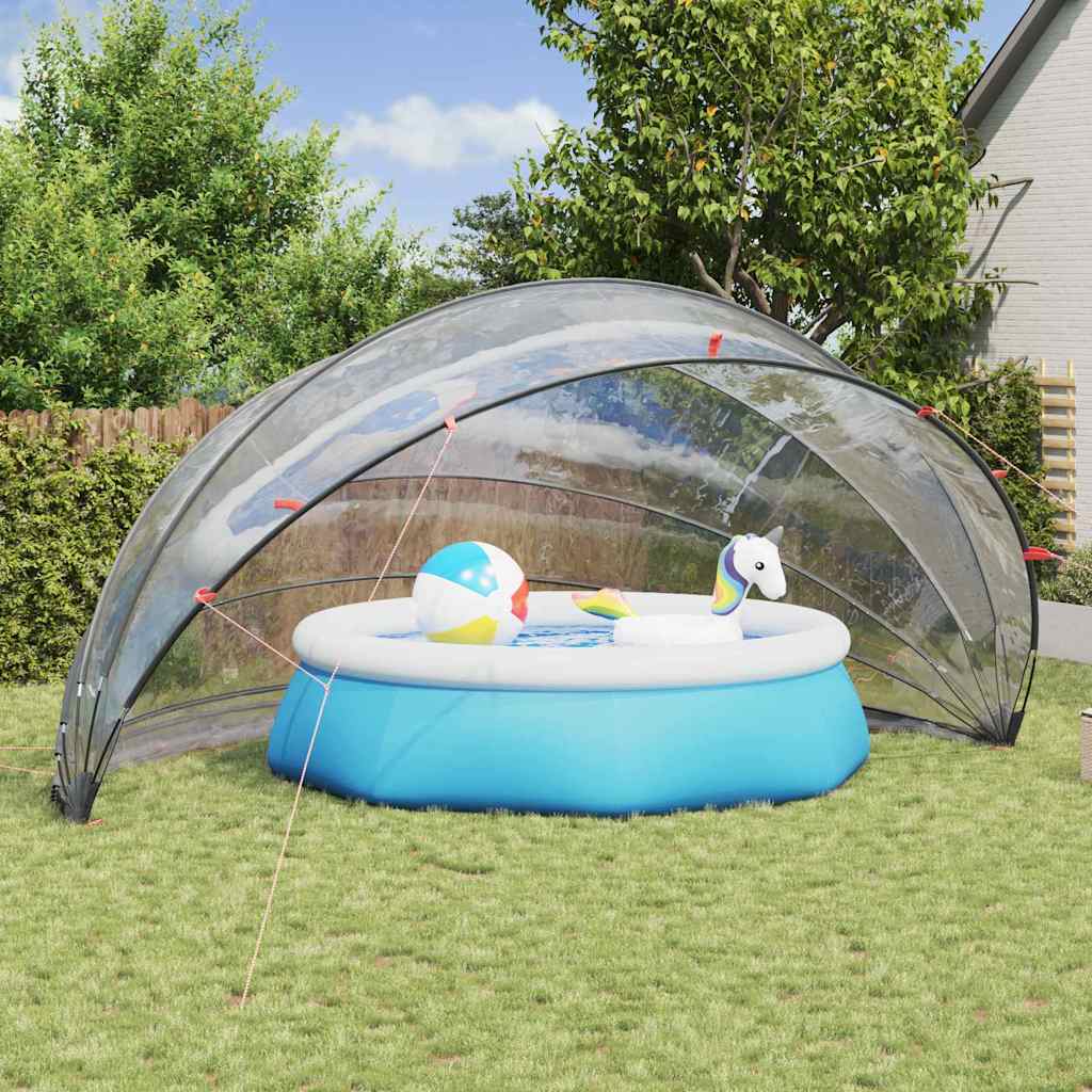 JUNG Vida Pool-Dome Transparent 592 x 590 x 275 cm PVC