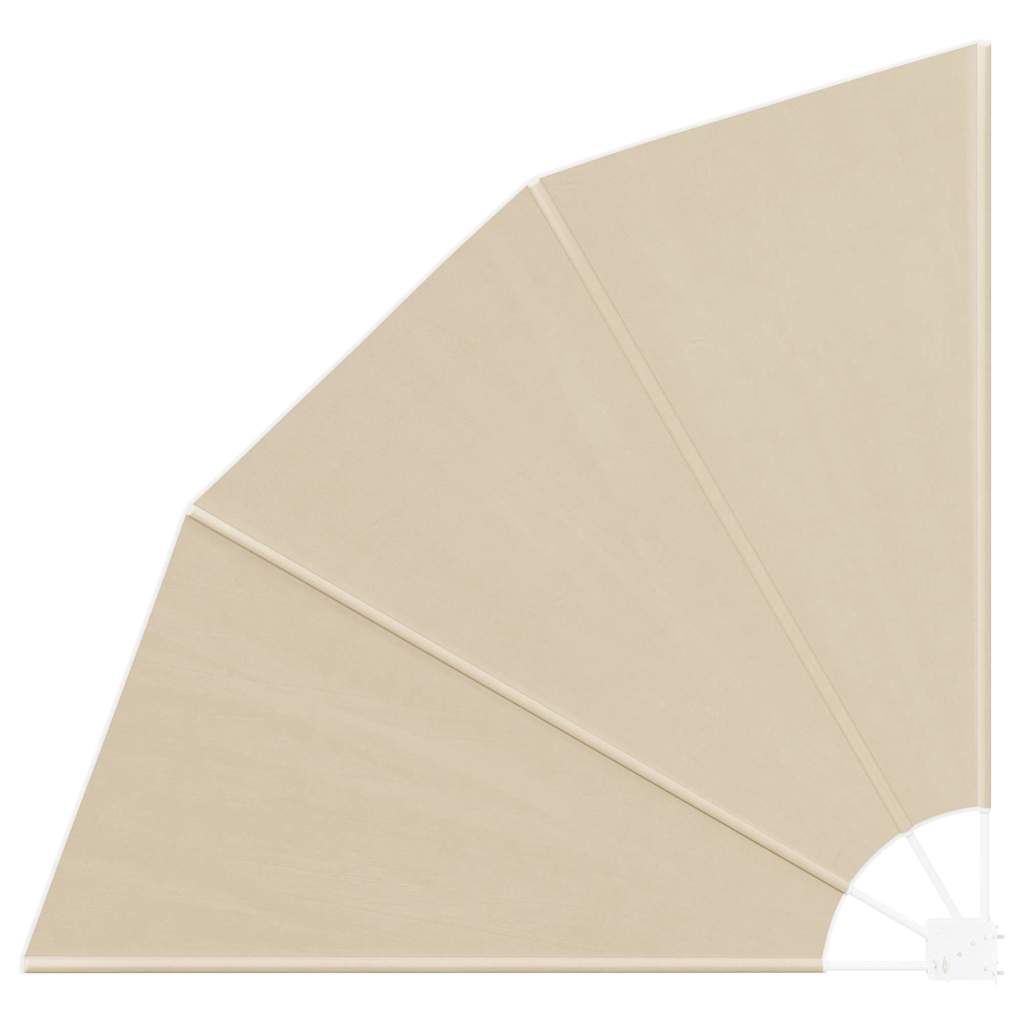 JUNG Vida Balkon Sichtschutz Beige 160 x 160 cm Polyester