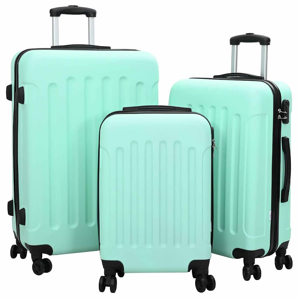 JUNG Vida Koffer 3 pcs Mintgrün 50 x 31 x 78 cm ABS Kunststoff