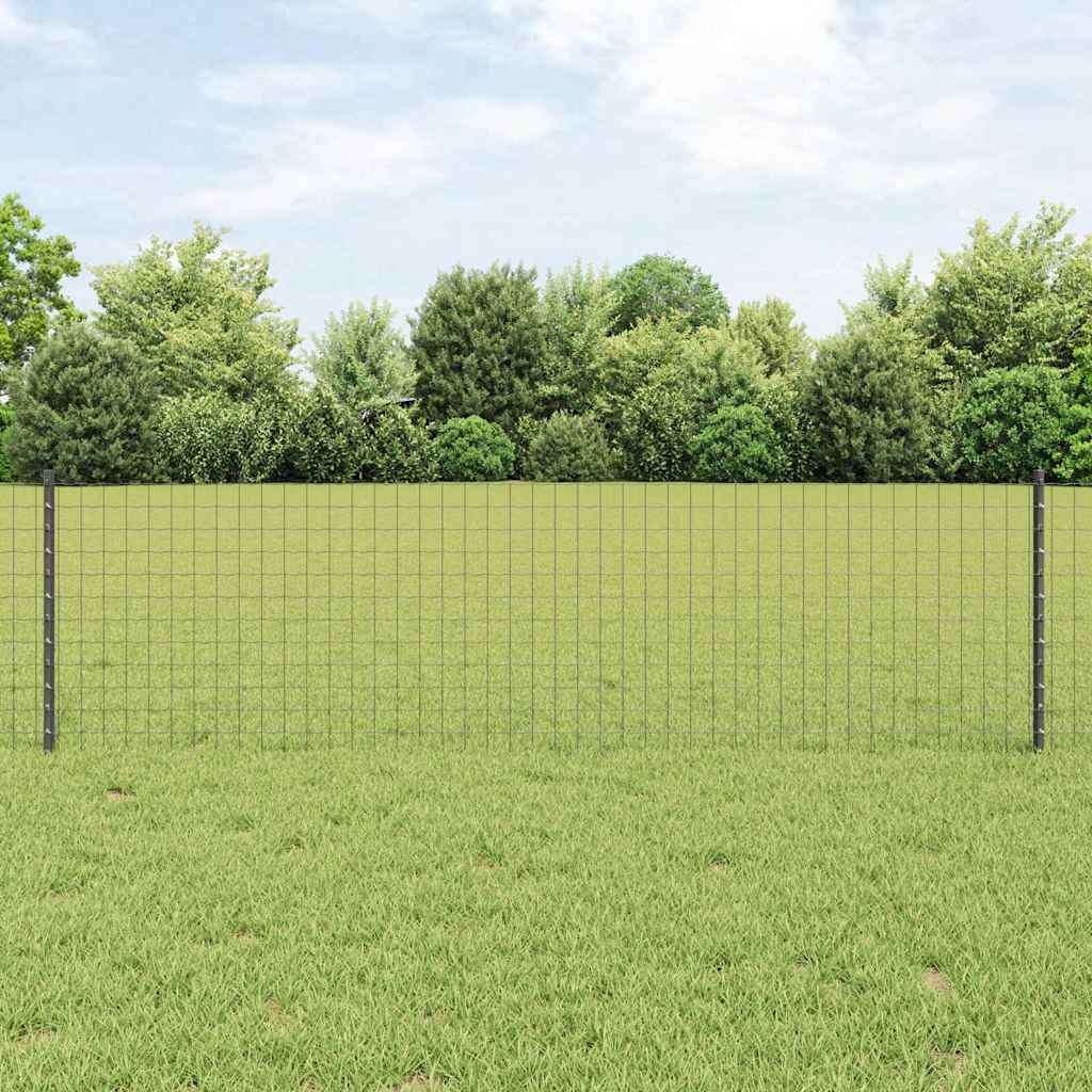 JUNG Vida Zaunpfosten 5 pcs Grau 60 cm Stahl