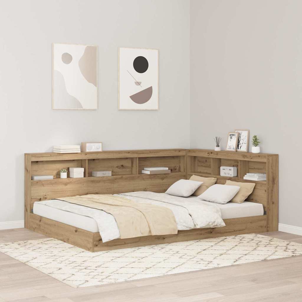 JUNG Vida Aufbewahrungskopfteil Artisan-Eiche 160 cm Holzwerkstoff