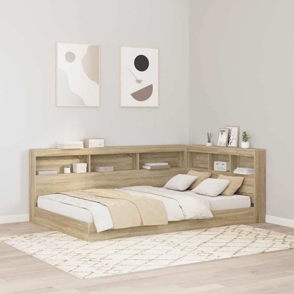 JUNG Vida Aufbewahrungskopfteil Sonoma-Eiche 207,5 x 137,5 x 76,5 cm