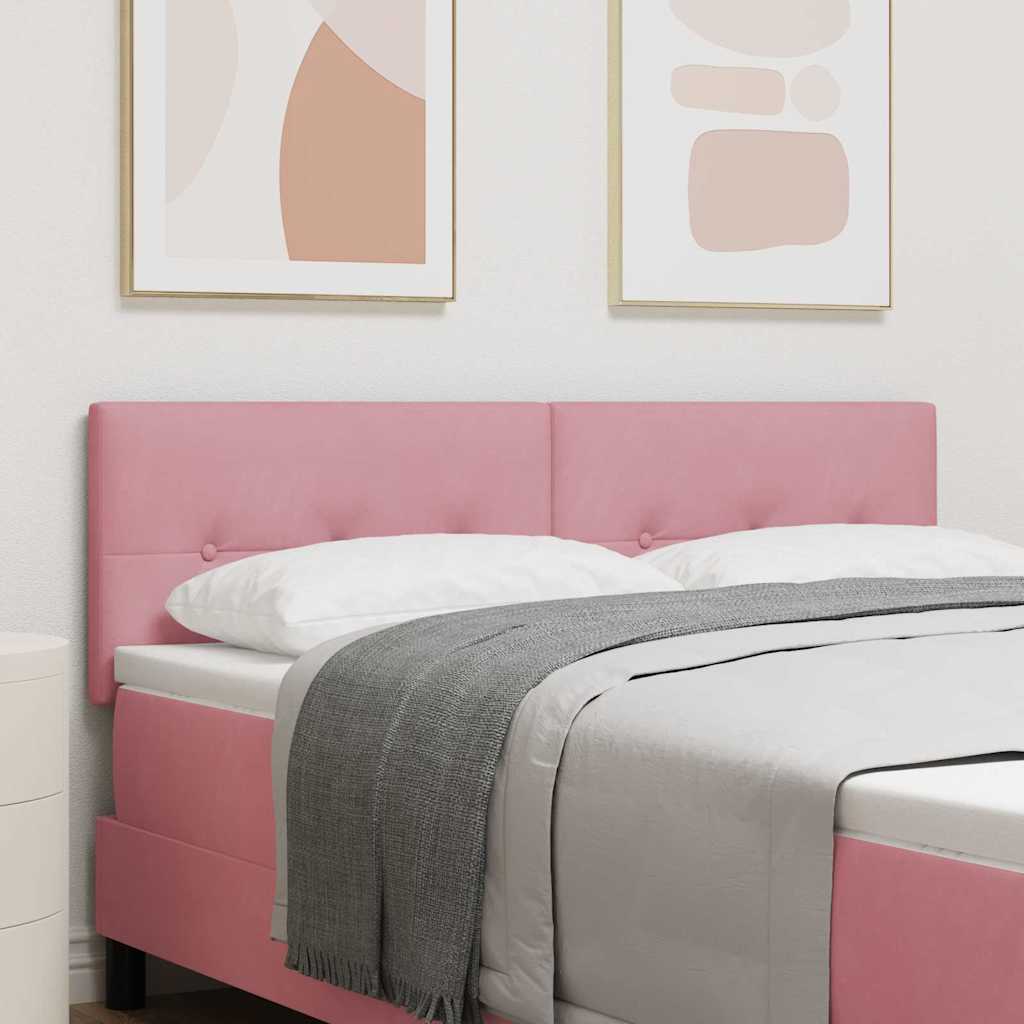 JUNG Vida Kopfteil mit Kopfteil Rosa 144 cm Kunstleder