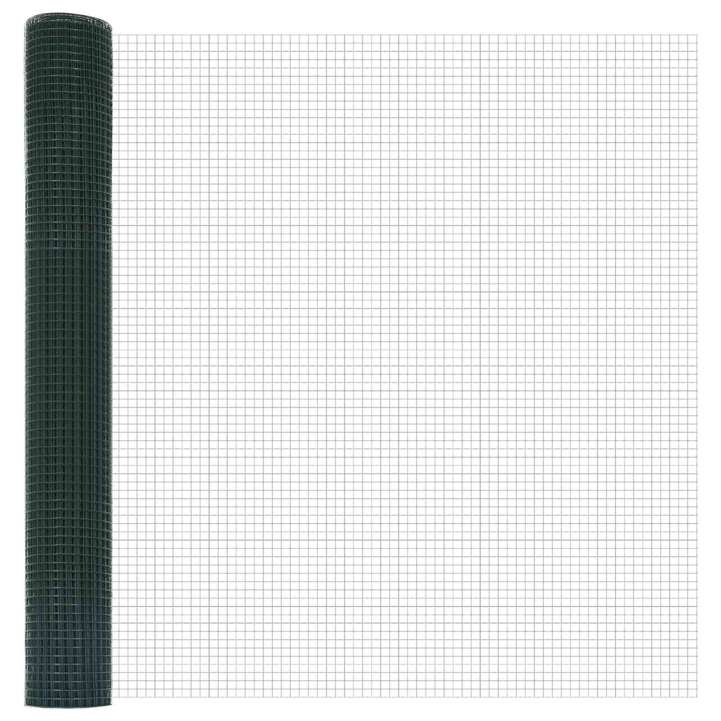 JUNG Vida Geschweißter Drahtzaun Grün 1,2 x 25 m
