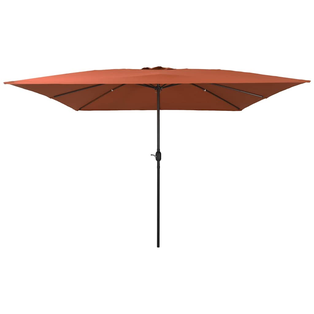 JUNG Vida Garten-Sonnenschirm Terrakotta 295 x 295 x 245 cm