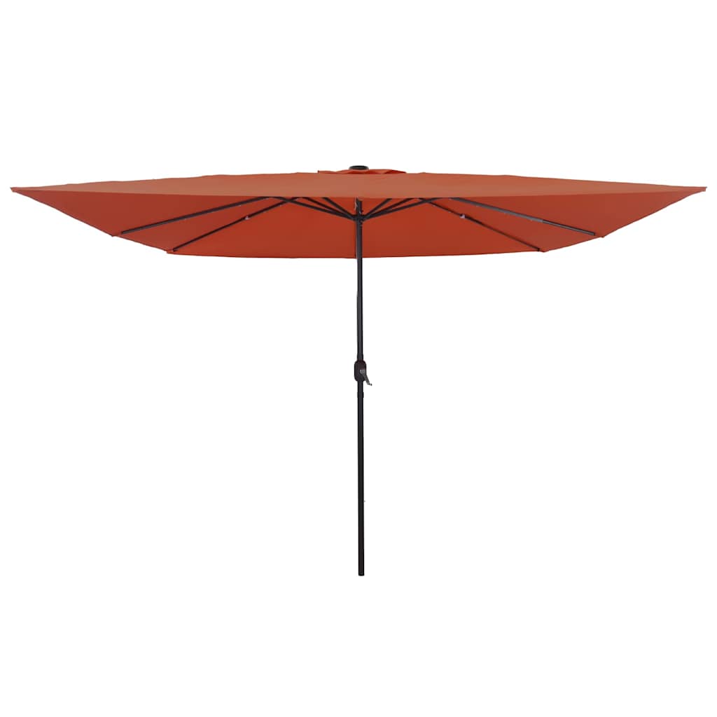 JUNG Vida Garten-Sonnenschirm Terrakotta 295 x 295 x 245 cm