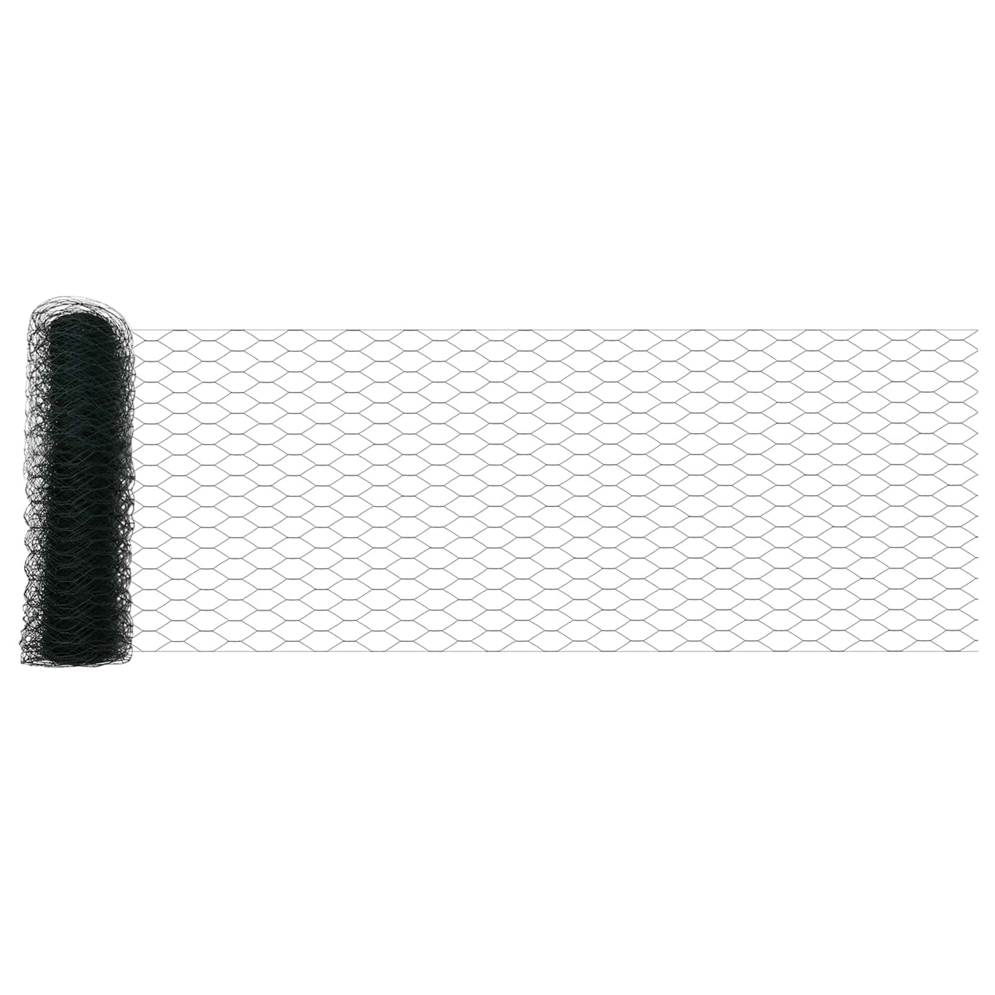 JUNG Vida Hexagonzaun Grün 0,6 x 10 m PVC