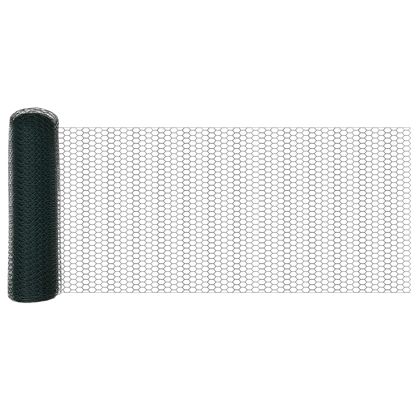 JUNG Vida Hexagonzaun Grün 0,8 x 10 m PVC