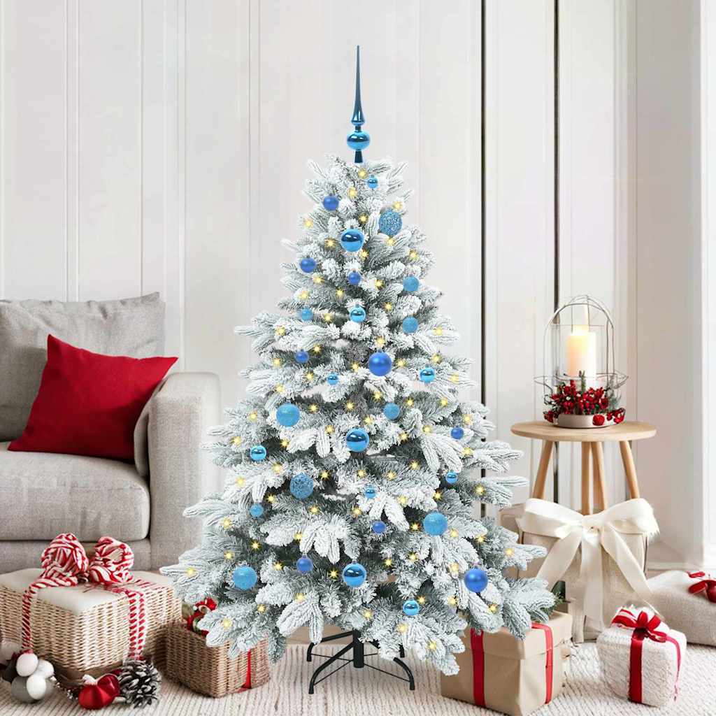 JUNG Vida Künstlicher Weihnachtsbaum mit 150 LEDs Weiß 150 cm PE und PVC